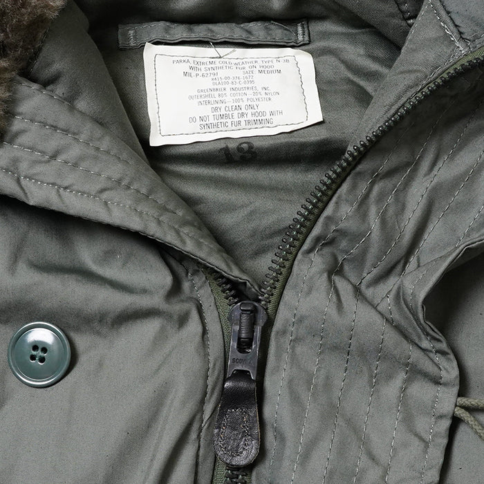 N-3B Msize 1983年製造 実物放出未使用
