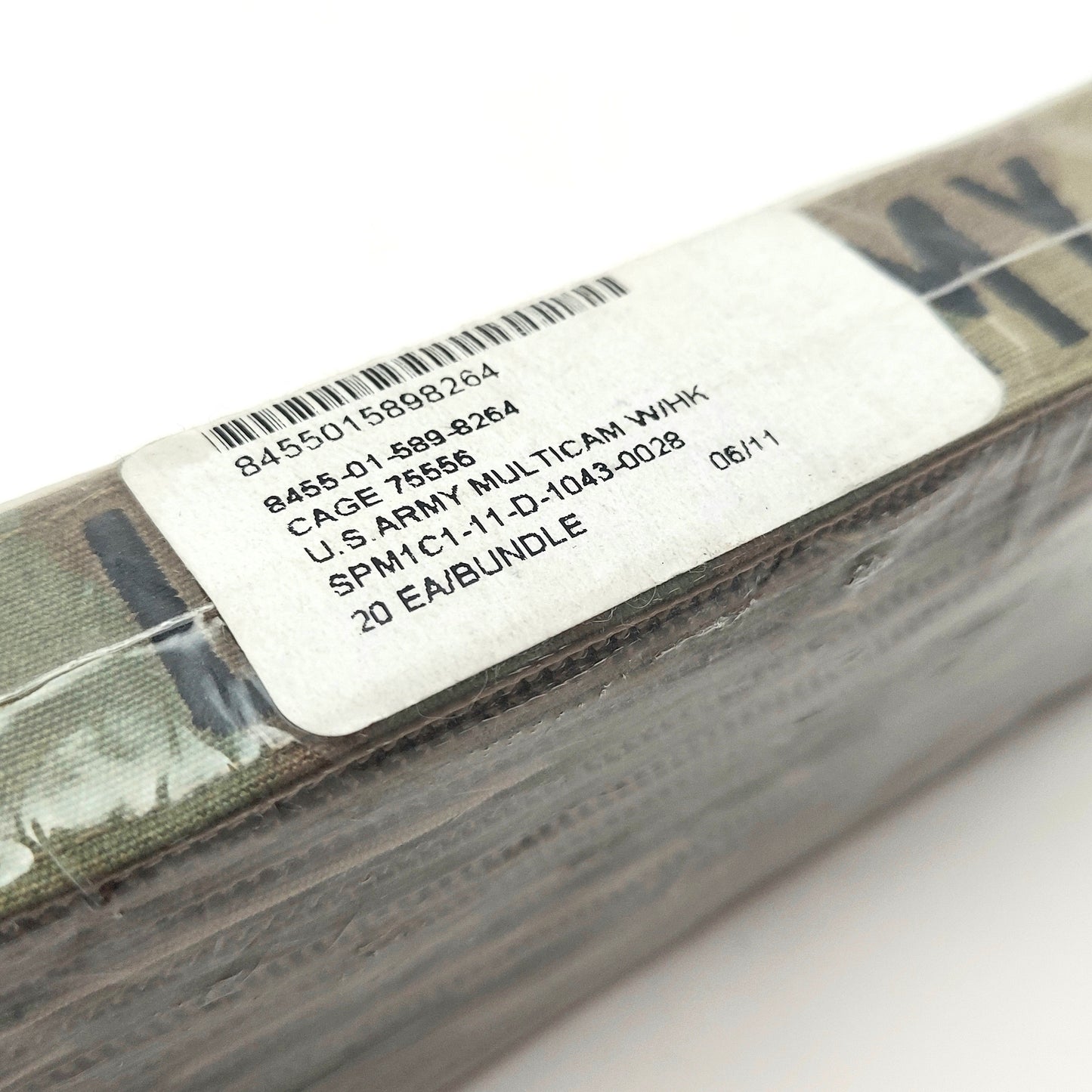 U.S. ARMY NAME TAPE 実物官給新品 11年度予算