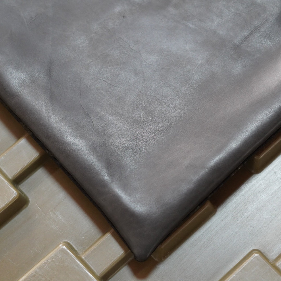 MMM. Mission Clutch Bag MCBK×Black Cowhide