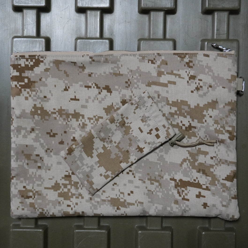 MMM. Mission Clutch Bag AOR1×Beige Cowhide