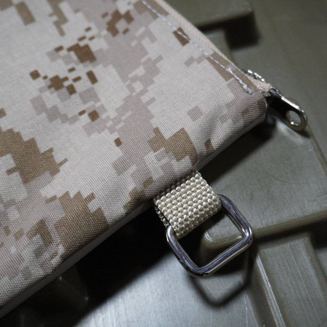 MMM. Mission Clutch Bag AOR1×Beige Cowhide