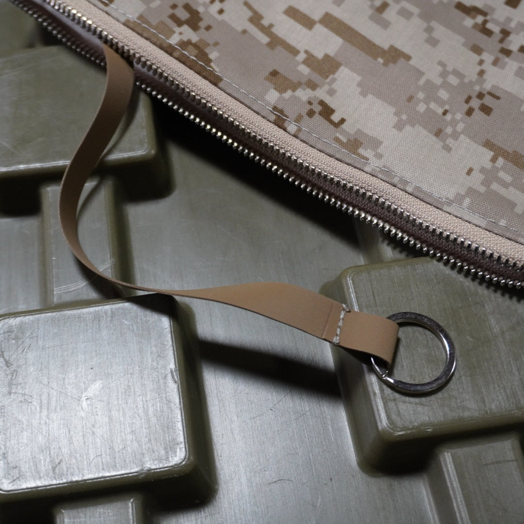 MMM. Mission Clutch Bag AOR1×Beige Cowhide