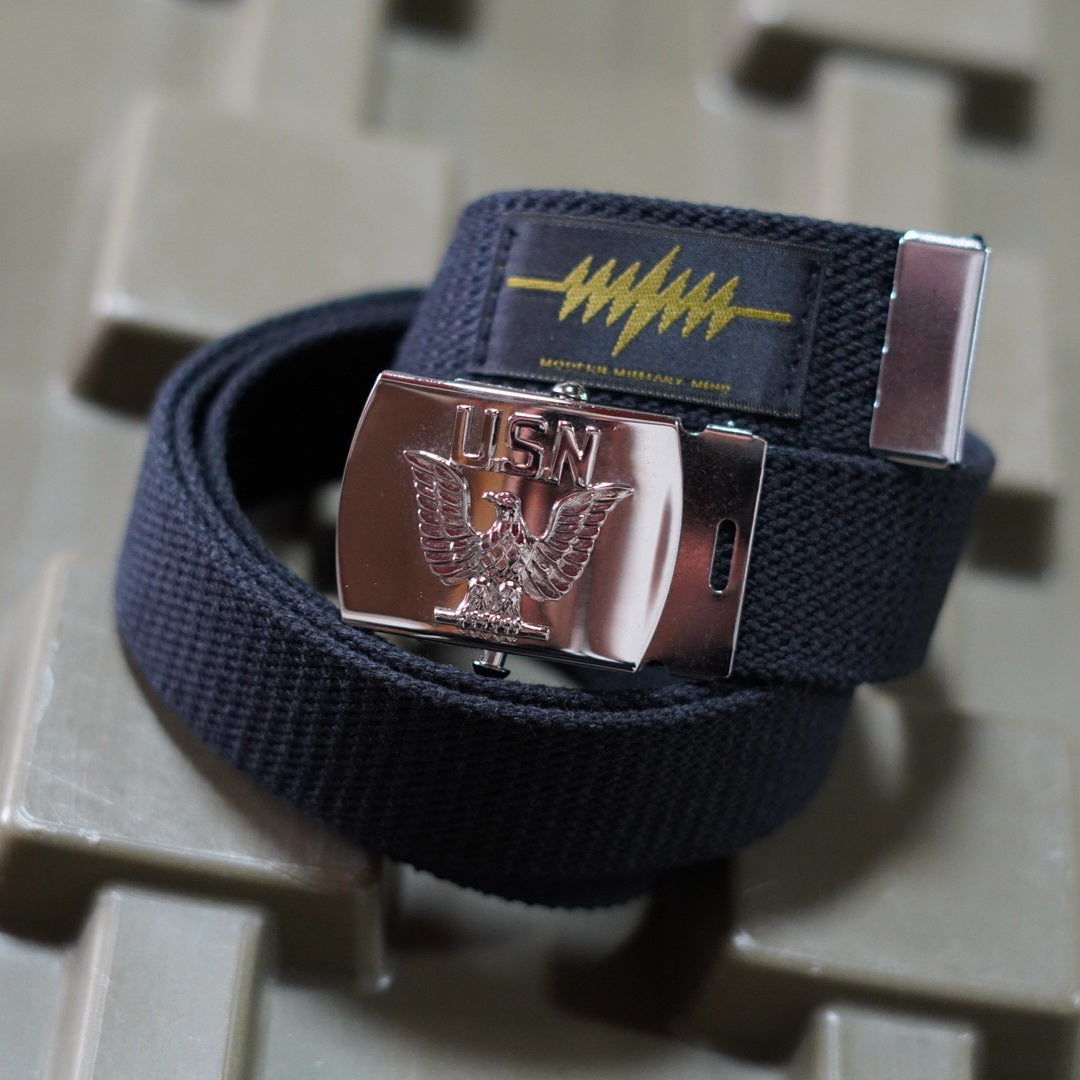 USN COTTON GI BELT ( MMM.REMIX)