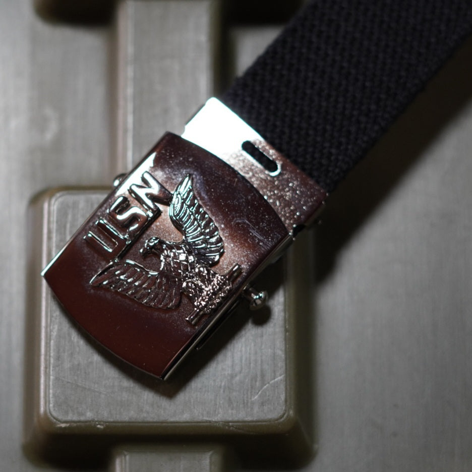 USN COTTON GI BELT ( MMM.REMIX)