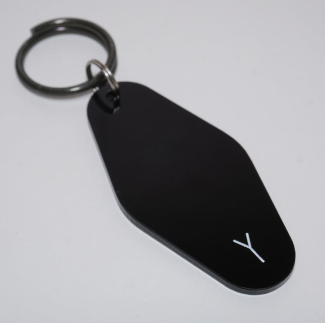 MMM. Motel Key Holder イニシャル刻印付き Made in Japan