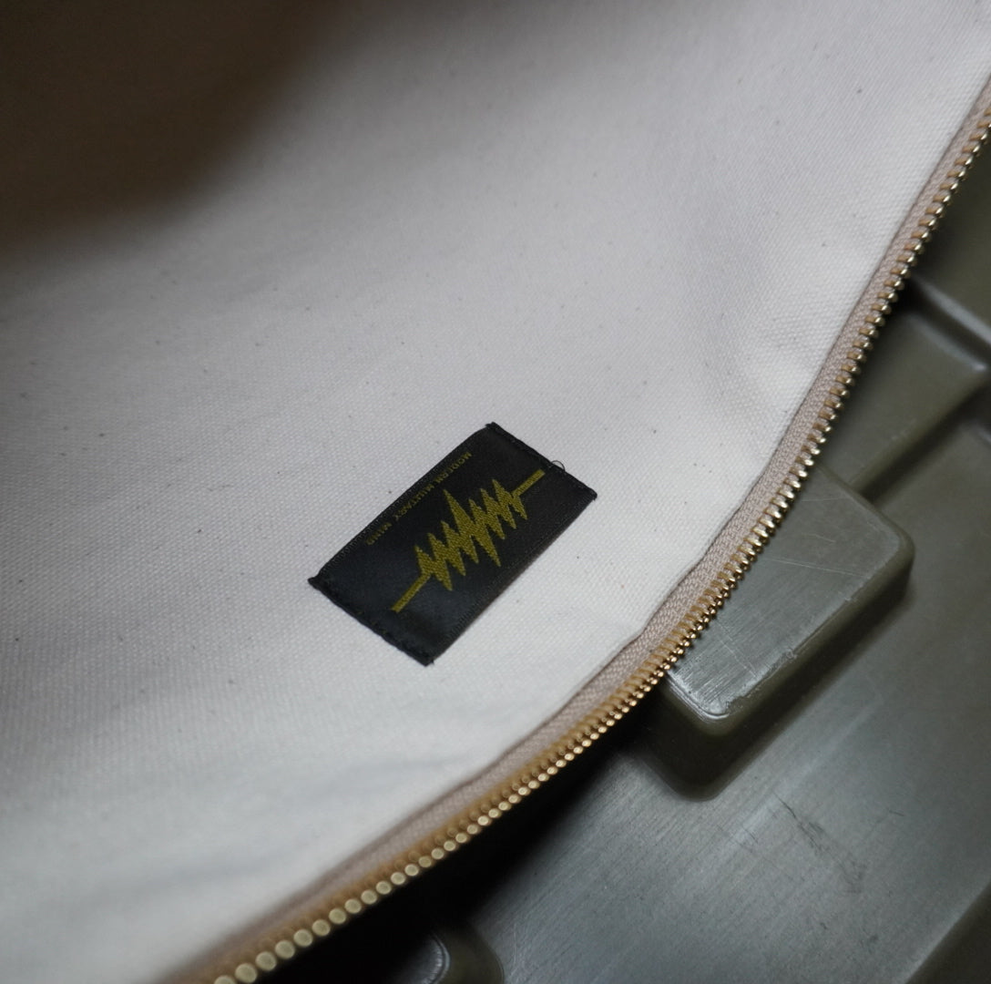 MMM. Mission Clutch Bag MULTICAM×KHAKI Cowhide