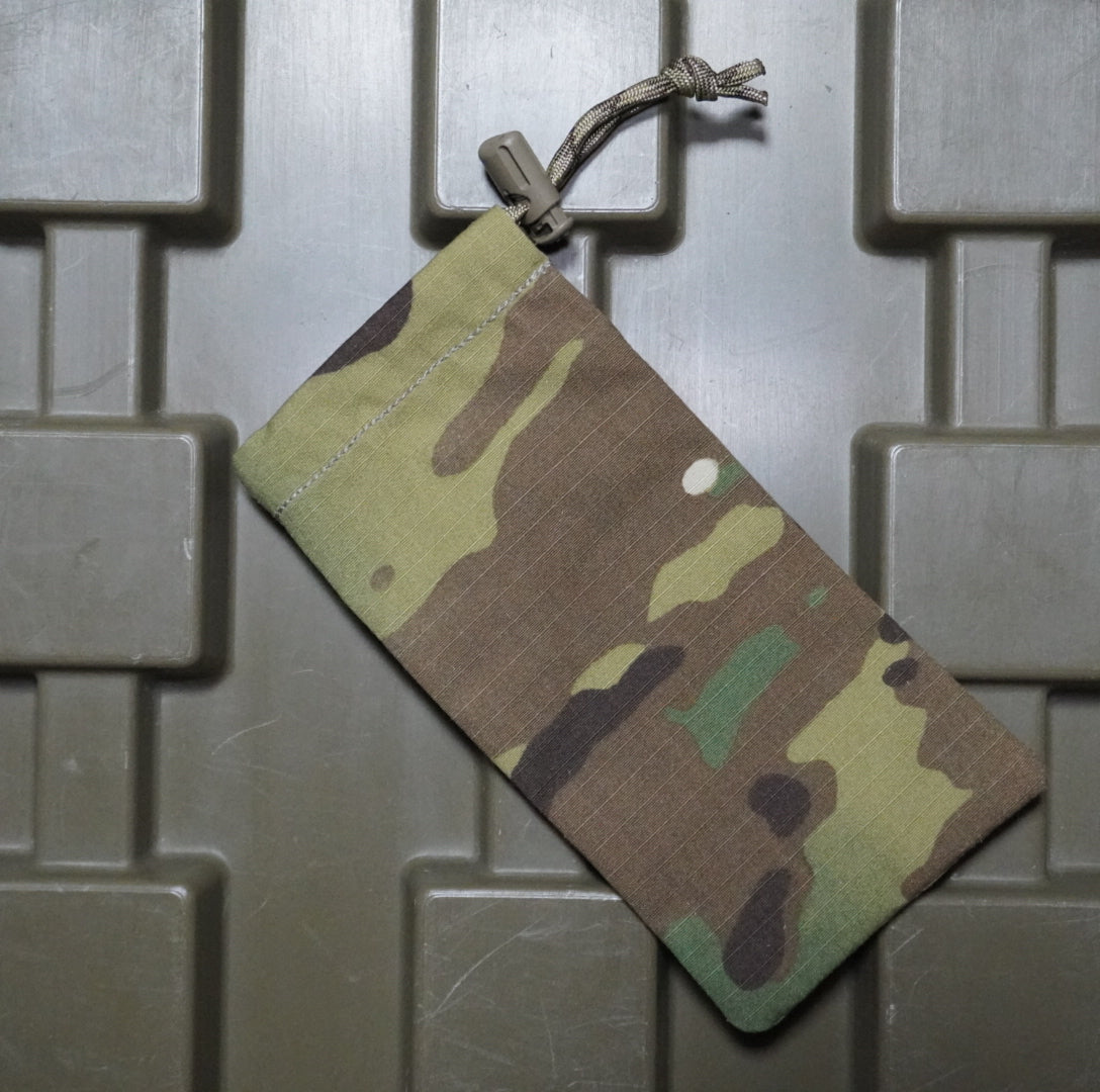 MMM. Mission Clutch Bag MULTICAM×KHAKI Cowhide