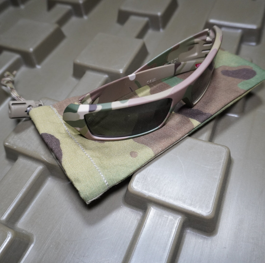 MMM. Mission Clutch Bag MULTICAM×KHAKI Cowhide