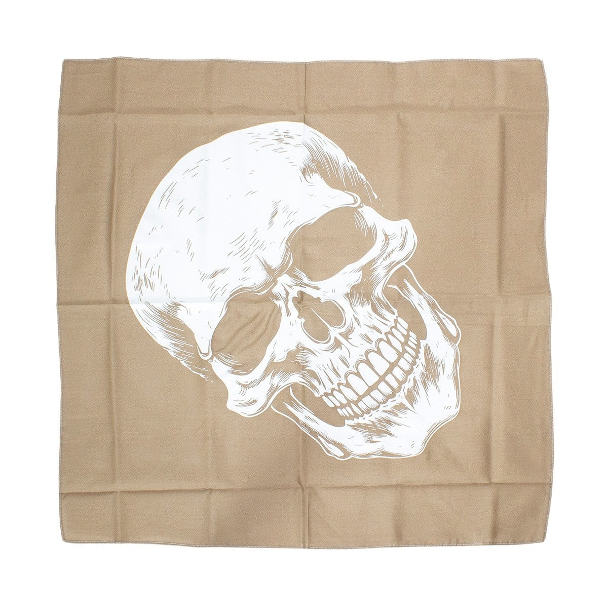 MMM.  22inch NIGHT GLOW SKULL BANDANA