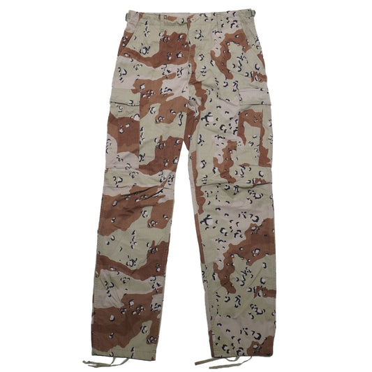 US BDU PANTS  6C Chocolate Chip CAMO USED Msize チョコチップ実物放出