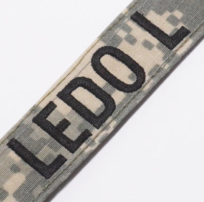 U.S. ARMY NAME TAPE ACU 実物生地 オーダーネーム